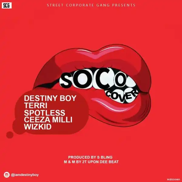 Destiny Boy - Soco (Wizkid Cover)